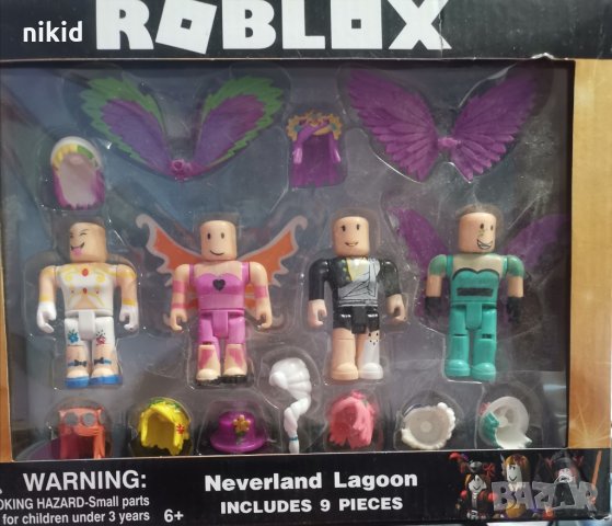roblox 4 бр с части Роблокс сет пластмасови фигурки играчки за игра и торта украса