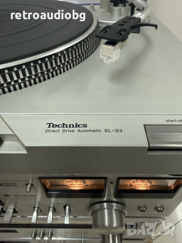 🔈Винтидж аудио сет - система TECHNICS - Усилвател, тунер, дек и грамофон🔈, снимка 7 - Аудиосистеми - 55770638