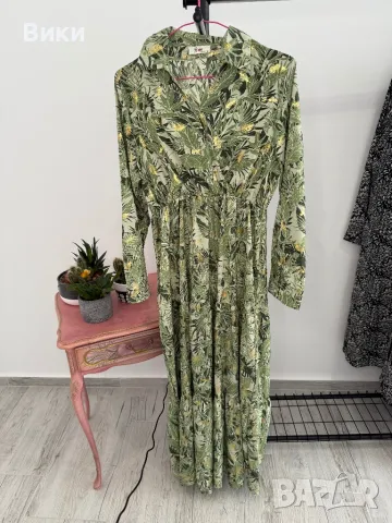 Дълга рокля в размер M, снимка 4 - Рокли - 48428421