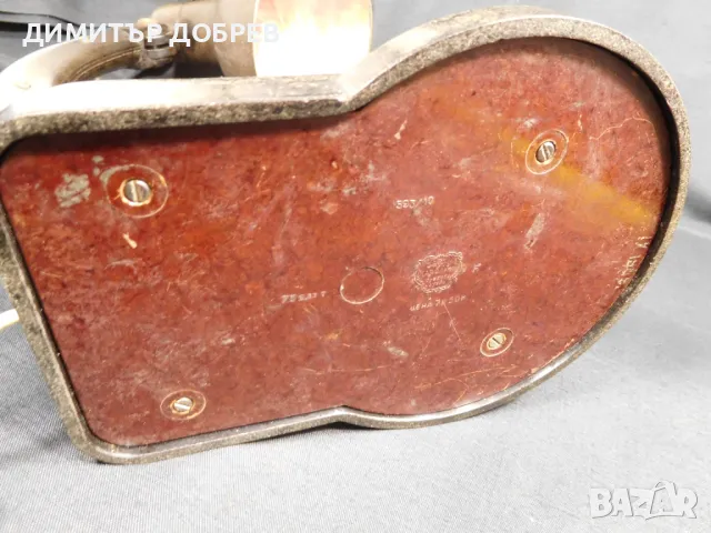 СТАРА РЕТРО СОЦ СССР НАСТОЛНА ЛАМПА "НКВД" БАКЕЛИТ КАРБОЛИТ, снимка 9 - Антикварни и старинни предмети - 49740121