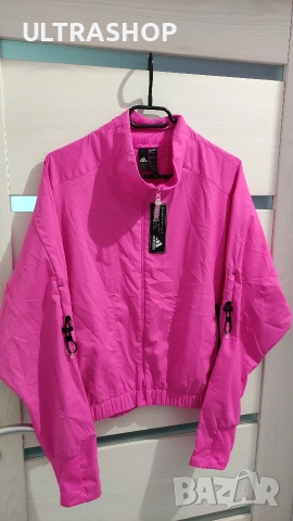 Adidas M size ДАМСКА ветровка горнище, снимка 6 - Спортни екипи - 54127925