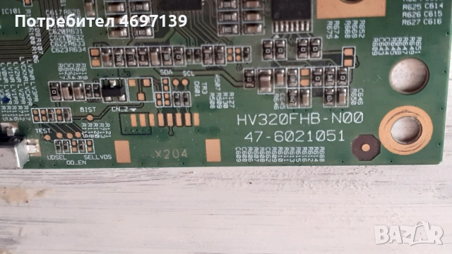 T-CON BOARD /ТИКОНИ/ ПЛАТКИ ПАНГЮРИЩЕ-1.14/SHARP 3968TP/-BN41-2111A/T320HVN05.6-32T42-CO7/HV320FHB-N, снимка 10 - Части и Платки - 53103554