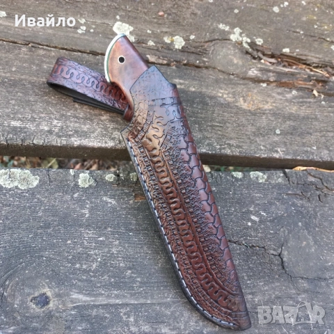Нож ръчна изработка, снимка 13 - Ножове - 56105769