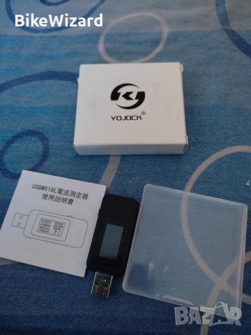 Yojock USBMX18L USB тестер метър 4-30V 0-6.5A PD QC НОВ, снимка 2 - Друга електроника - 44631804