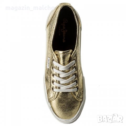 КЕЦОВЕ – PEPE JEANS LONDON ABERLADY; размер: 39, снимка 3 - Кецове - 32202722