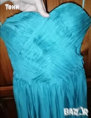 Небесно Синя Официална Рокля Нова XS 
