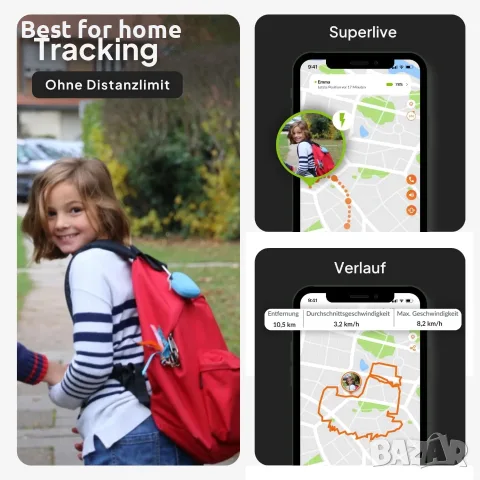 Weenect Kids – GPS тракер за деца, снимка 2 - Друга електроника - 56532693