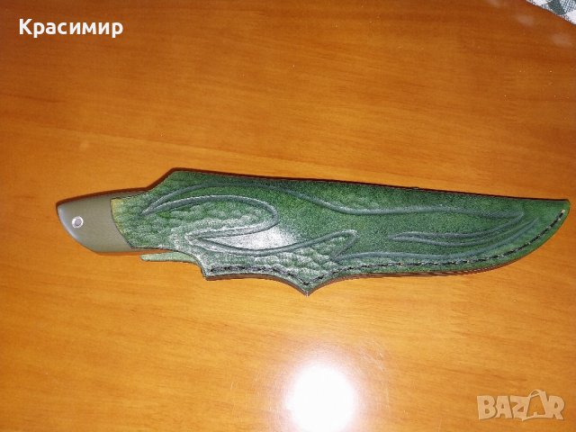 Ловен нож с кания, снимка 6 - Ножове - 44230521