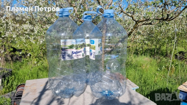 бутилки от минерална вода 