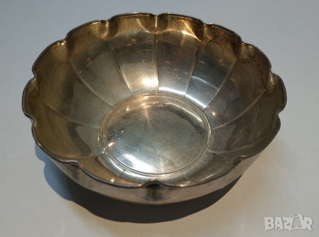 Сребърна купичка, снимка 2 - Антикварни и старинни предмети - 29935424