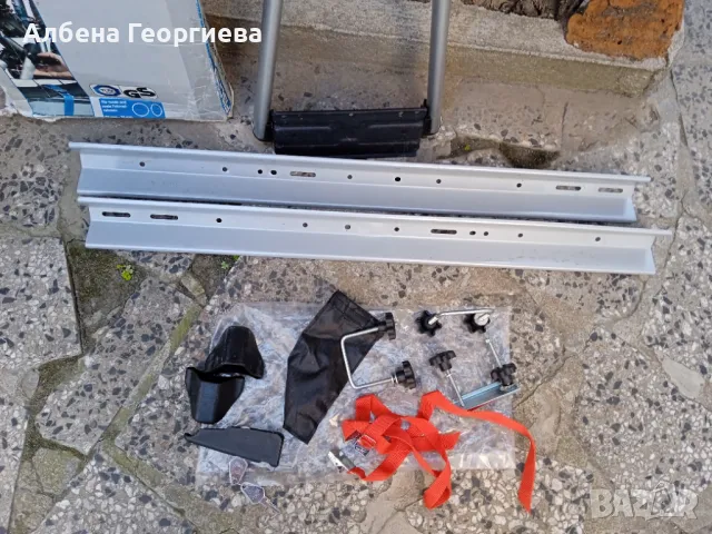 Таванен  алуминиев багажник за велосипед FISCHER - нов , снимка 5 - Аксесоари за велосипеди - 47327515