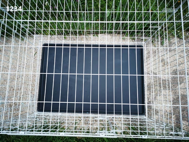 голяма метална клетка за куче 108x73x78см за транспорт и стационар , снимка 4 - За кучета - 54296883