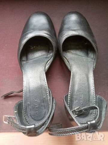 обувки естествена кожа 23.5 см, снимка 2 - Дамски обувки на ток - 51273946