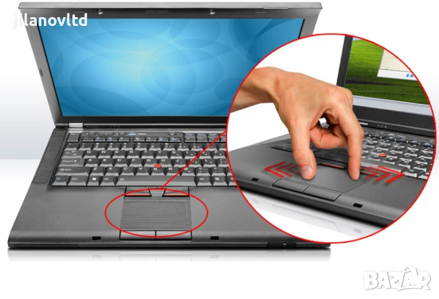 Лаптоп Lenovo T510 i5-540M 8GB 128GB SSD 15.6" HD ГАРАНЦИЯ, снимка 2 - Лаптопи за работа - 51244688