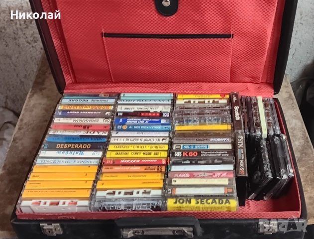 Куфарче с 60 бр.касети 