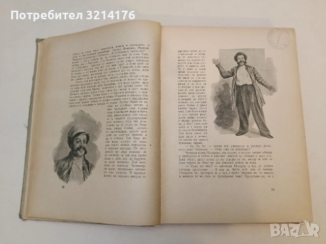 Мъртви души - Николай В. Гогол (1956, богато илюстровано издание, А4 формат), снимка 5 - Художествена литература - 51463802