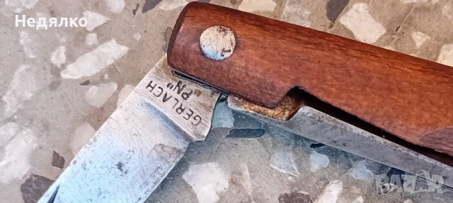 Немско военно ножче Gerlach,ВСВ, снимка 9 - Антикварни и старинни предмети - 42763380