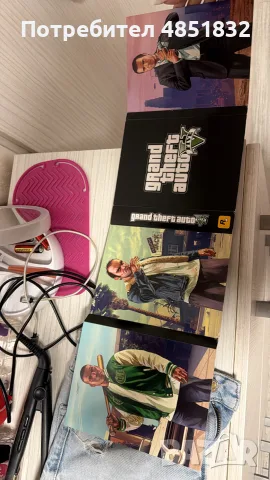 Чисто нов албум на GTA 5, снимка 3 - PlayStation конзоли - 55792499