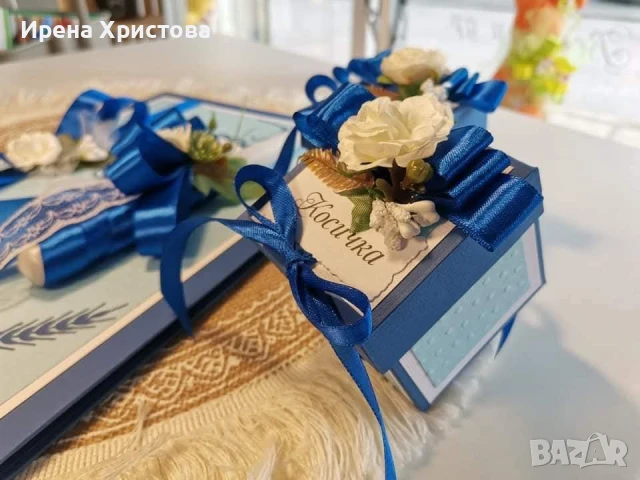 Комплект за кръщене, снимка 7 - Декорация - 51235803