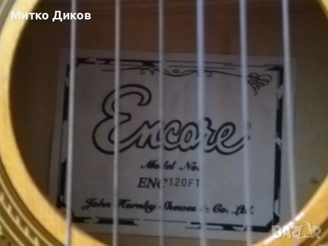 Encore Model № ENC 120 Half Size класичаска китара нова с калъф и рез.части, снимка 11 - Китари - 52053895
