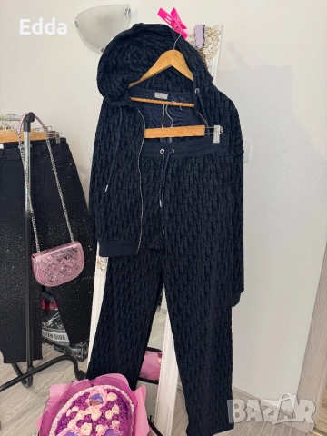 Тъмно син комплект Dior s m L 