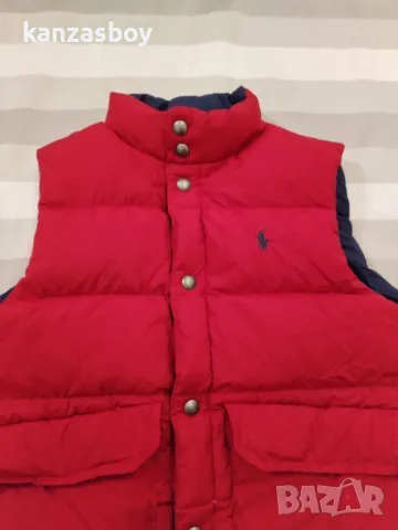 Polo Ralph Lauren - двулицев детски елек 10-12год. КАТО НОВ, снимка 5 - Детски якета и елеци - 48396090