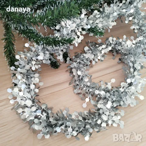 5399 Изящен коледен гирлянд Топчета, 2 метра, снимка 4 - Декорация за дома - 47852104