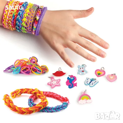 Комплект с 300 гумени ленти (ластици) и 4 аксесоара S_1246667
