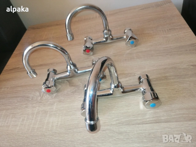 Продавам рециклирани български смесители за баня Видима Идеал