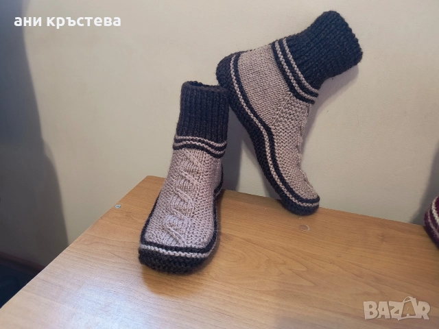 ръчно изработени домашни терлички , снимка 9 - Други - 43453082