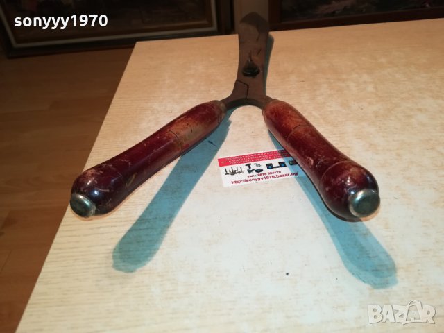 СТАРА НЕМСКА НОЖИЦА 60СМ 1010211853, снимка 8 - Антикварни и старинни предмети - 34416492