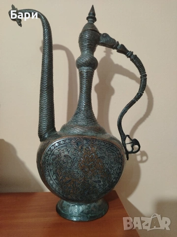 Много стар красив арабски ибрик , снимка 4 - Антикварни и старинни предмети - 53171543