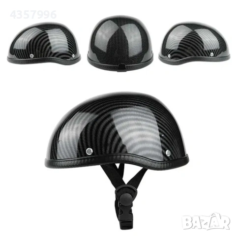 Каска за мотор тип канче - Ретро стил