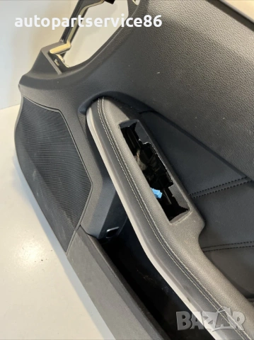 Врати панел преден десен черна кожа за Mercedes W212 (2012) A2127201822 , снимка 3 - Части - 54134282