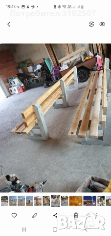 Крака за пейки от стоманобетон , снимка 5 - Градински мебели, декорация  - 53250608