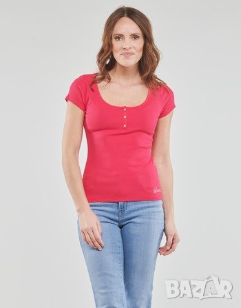 Guess оригинална дамска тениска XS, снимка 2 - Тениски - 42782885
