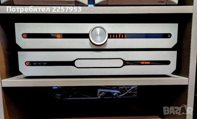 Roksan Attessa integrated Attessa CD transport - стерео усилвател и Cd  			