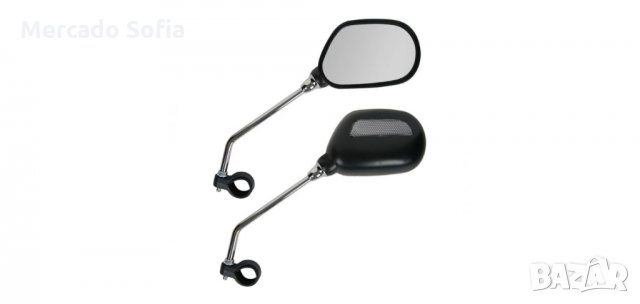 Комплект огледала за велосипеди със светлоотразителна лента 