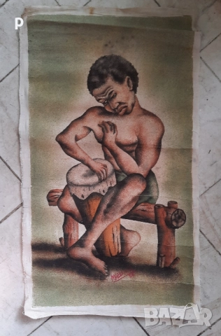 Картини донесени от Африка, снимка 3 - Картини - 52255687