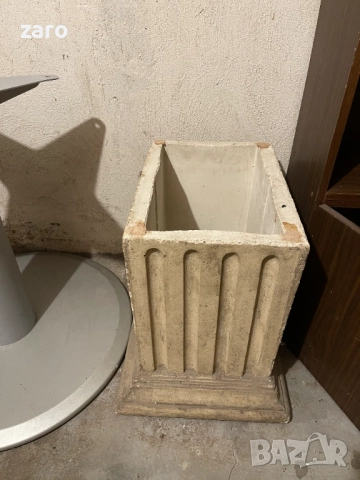 Масивна кръгла маса за беседка, помещение, снимка 3 - Маси - 52612469