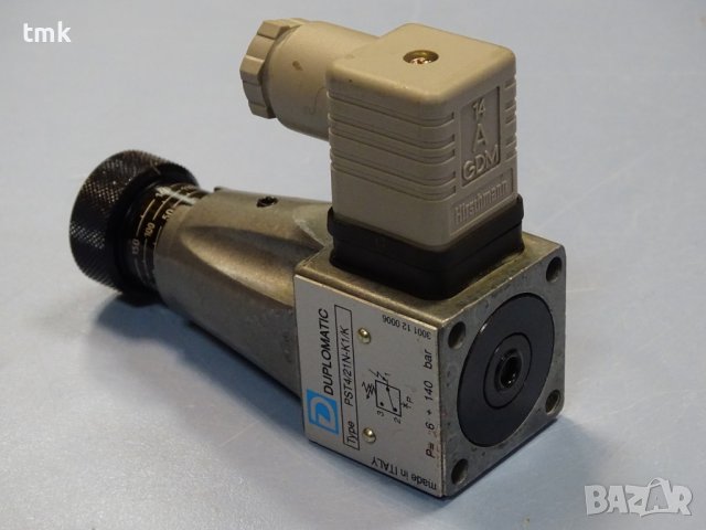 пресостат за налягане DUPLOMATIC PST 4/21N-K1/K 6-140Bar, снимка 3 - Резервни части за машини - 37052610