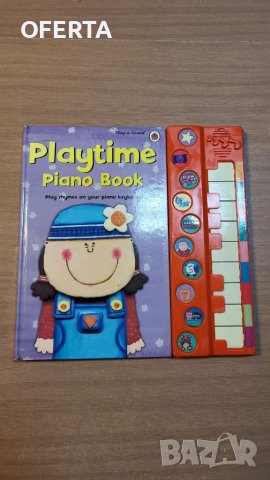 Музикална книжка Playtime Piano Book, снимка 1