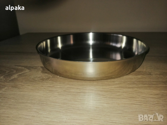 Продавам две нови български тавички алпака, на Хром Силистра, снимка 2 - Съдове за готвене - 52815178