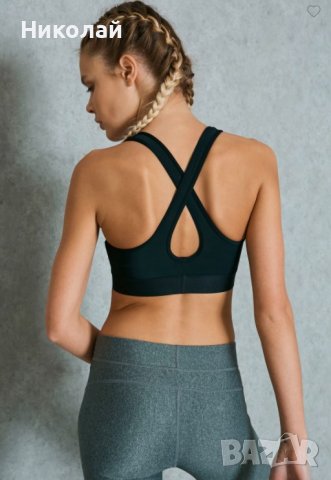 UNDER ARMOUR Crossback Sports Bra, снимка 9 - Корсети, бюстиета, топове - 36594086