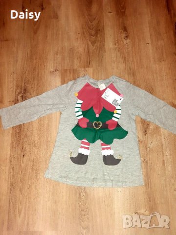 Коледни дрехи, снимка 1 - Детски Блузи и туники - 30659646