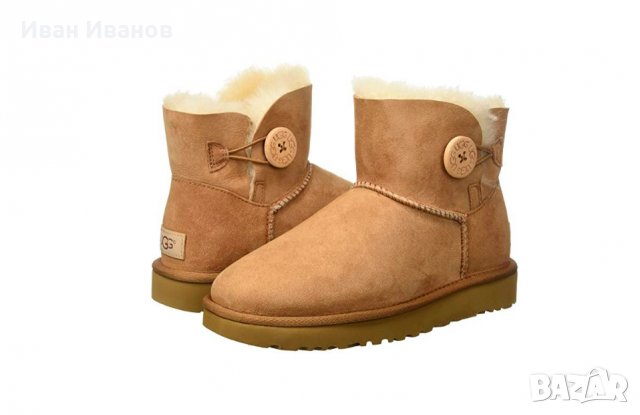 боти  UGG Mini Bailey Button II 1016422   номер 41-42