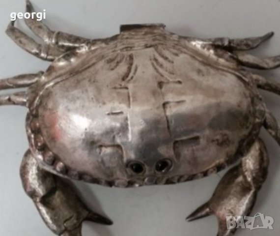 Дизайнерски посребрен съд за хайвер , снимка 3 - Прибори за хранене, готвене и сервиране - 38917286