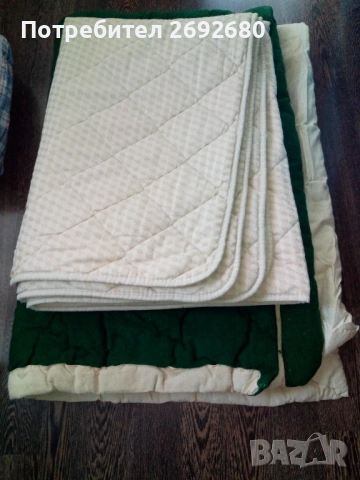 Одеала 205/140см., топ матрак 138/203см./обща цена , снимка 2 - Олекотени завивки и одеяла - 53799118
