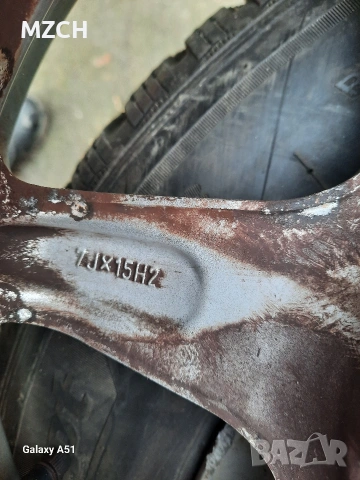 ляти джанти с гуми 5×100,15цола , снимка 9 - Гуми и джанти - 54137892