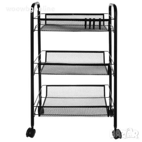 Метална кухненска етажерка, снимка 6 - Други стоки за дома - 49878192